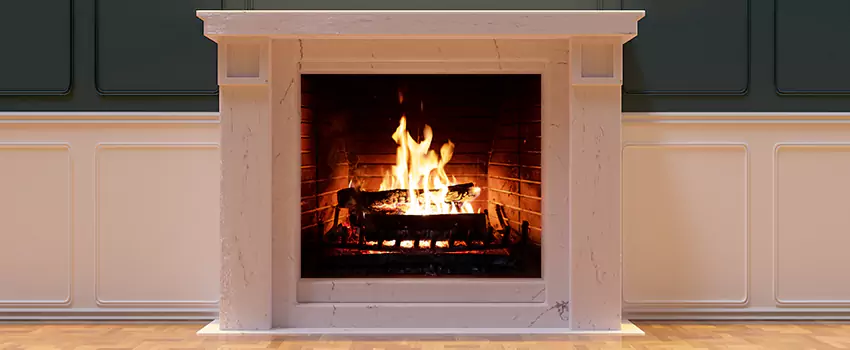 Decorative Electric Fireplace Installation in North Miami Beach, Florida