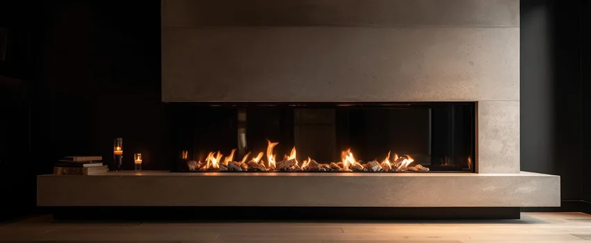 Gas Fireplace Ember Bed Design Services in North Miami Beach, Florida