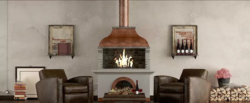 Thelin Hearth Products Providence Pellet Insert Fireplace Installation in North Miami Beach, FL